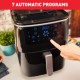 Tefal FW201815 Air Fryer 6.5lt,,Τεχνολογία 3 σε 1 ,γκριλ, ατμού & extra crisp,  7 αυτόματα προγράμματα,,2 φορές πιο γρήγορη από τον φούρνο