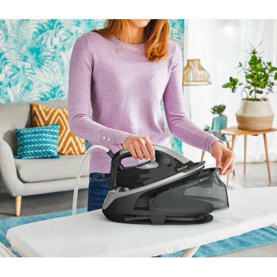 Tefal SV6140 Σύστημα Σιδερώματος 2200W Πίεσης 6bar με Δοχείο 1.7lt, Πλάκας Xpress Glide,120 gr/min Tefal SV6140 Σύστημα Σιδερώματος 2200W Πίεσης 6bar με Δοχείο 1.7lt, Πλάκας Xpress Glide,120 gr/min
