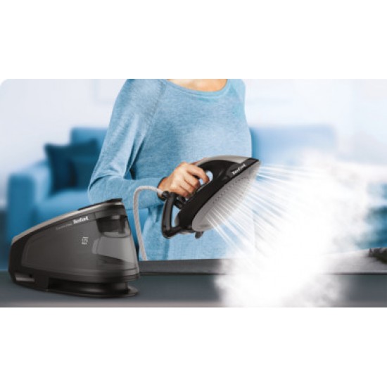 Tefal SV6140 Σύστημα Σιδερώματος 2200W Πίεσης 6bar με Δοχείο 1.7lt, Πλάκας Xpress Glide,120 gr/min Tefal SV6140 Σύστημα Σιδερώματος 2200W Πίεσης 6bar με Δοχείο 1.7lt, Πλάκας Xpress Glide,120 gr/min