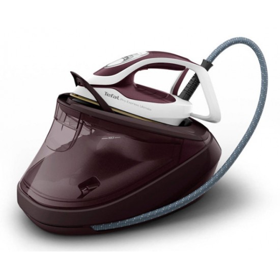 Tefal Pro Express Ultimate GV9721 , 3000W Πίεσης 7.9bar με Δοχείο 1.2lt ,Durilium Airglide AutoClean ,Βολή ατμού 600Gr/min Tefal Pro Express Ultimate GV9721 , 3000W Πίεσης 7.9bar με Δοχείο 1.2lt ,Durilium Airglide AutoClean ,Βολή ατμού 600Gr/min