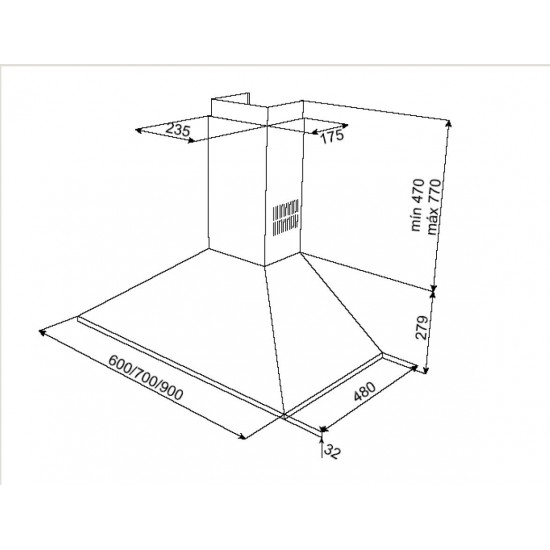 Teka DBP 90 Pro Απορροφητήρας Καμινάδα (90cm) Inox (F.841),,ΕΕ 65/2014: 613 m3/h,, ελεύθ650 m3/h Teka DBP 90 Pro Απορροφητήρας Καμινάδα (90cm) Inox (F.841),,ΕΕ 65/2014: 613 m3/h,, ελεύθ650 m3/h