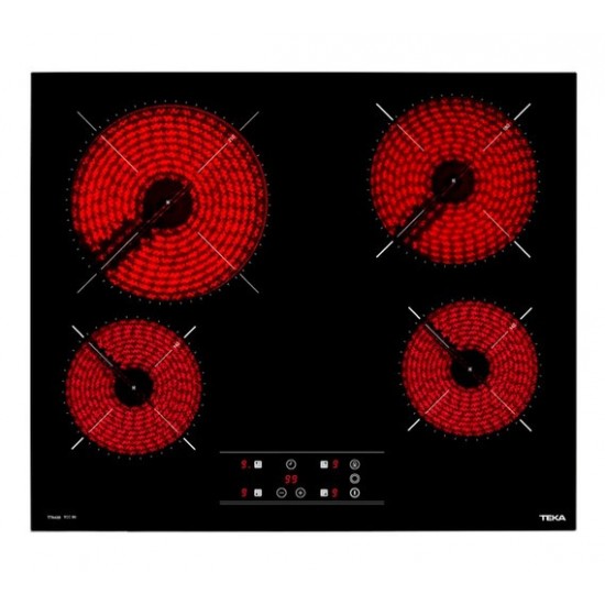 TEKA TBC 64010 TTC Εστία Κεραμική,Χειριστήριο με αισθητήρες αφής,4 ζώνες μαγειρέματος High Light: TEKA TBC 64010 TTC Εστία Κεραμική,Χειριστήριο με αισθητήρες αφής,4 ζώνες μαγειρέματος High Light: