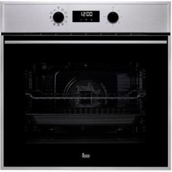Teka HSB 644 Φούρνος Εντοιχιζόμενος Άνω Πάγκου (70lt) Inox/Μαύρο Α+ (F.570.SS)