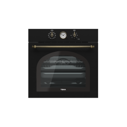 Teka HRB 6300 Φούρνος Εντοιχιζόμενος Άνω Πάγκου (70lt) Anthracite Brass A+ (F.576.AT)