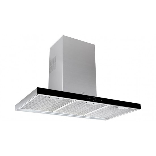Teka DLH 686T Απορροφητήρας Τζάκι (60cm) Inox/Black (F.835),ΕΕ 65/2014: 701 m3/h ,με ελεύθερη έξοδο: 920 m3/h