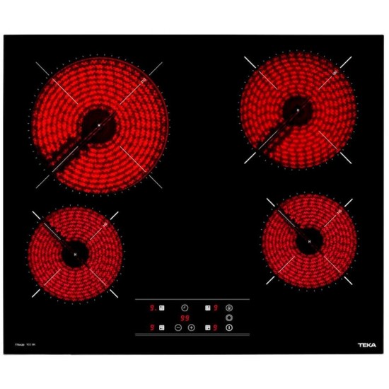 Teka TBC 64010 εντοιχιζόμενη αυτόνομη κεραμική εστία,Λειτουργία Stop & Go,λειτουργία Booster Teka TBC 64010 εντοιχιζόμενη αυτόνομη κεραμική εστία,Λειτουργία Stop & Go,λειτουργία Booster