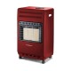 Telemax RS42 Σόμπα Υγραερίου 4200W χρωμα Κόκκινη  -η -μαυρη,Turbo Fan 20W,38.5x37x73.5cm 