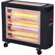 Telemax Magma 2.4K Σόμπα Χαλαζία με Θερμοστάτη 2400W 4 Λάμπες Turbo fan
