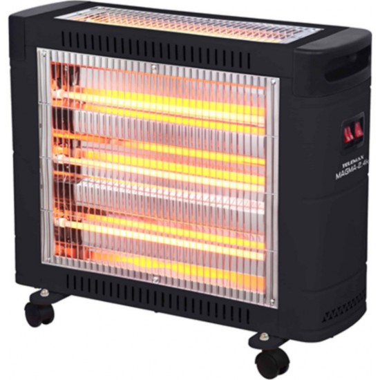 Telemax Magma 2.4K Σόμπα Χαλαζία με Θερμοστάτη 2400W 4 Λάμπες Turbo fan Telemax Magma 2.4K Σόμπα Χαλαζία με Θερμοστάτη 2400W 4 Λάμπες Turbo fan