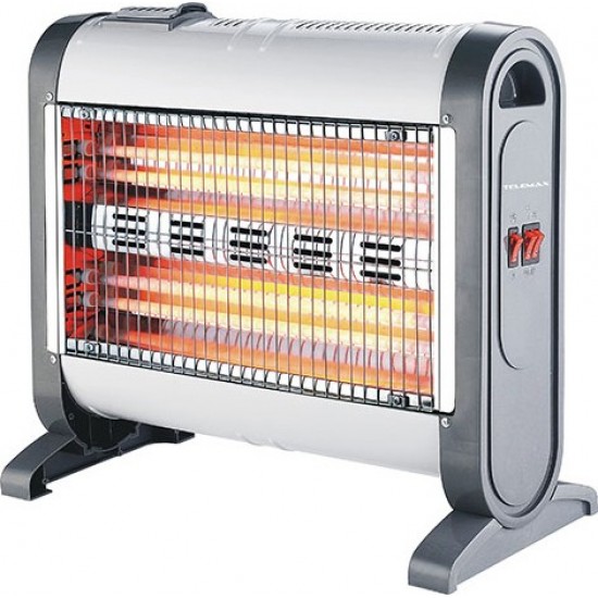 Telemax QH-1601 Θερμάστρα Χαλαζία 1600W 4 λάμπες Telemax QH-1601 Θερμάστρα Χαλαζία 1600W 4 λάμπες