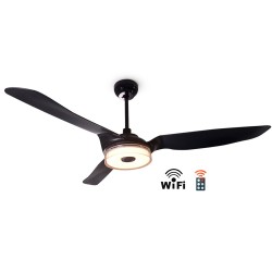 Telemax CES603FL/BL Ανεμιστήρας Οροφής (152cm) Μαύρος  Telemax CES603FL/BL Ανεμιστήρας Οροφής (152cm) Μαύρος
