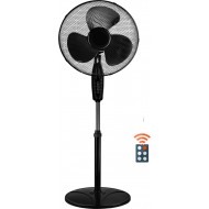 Telemax FS-1617RC Ανεμιστήρας Ορθοστάτης 45W Διαμέτρου 40cm με Τηλεχειριστήριο