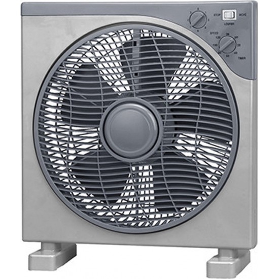 Telemax KYT-1201 Ανεμιστήρας Box Fan 45W Διαμέτρου 30cm 