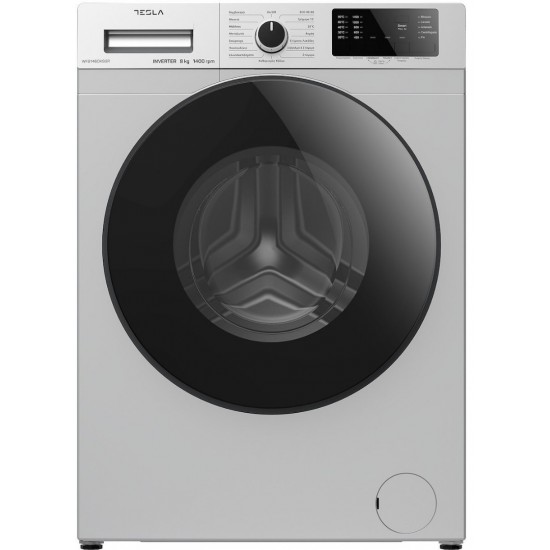 Tesla WF71460KSGR Πλυντήριο Ρούχων 7kg 1400 Στροφών, Brushless DC Inverter Μοτέρ