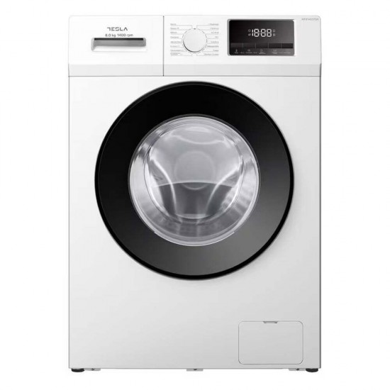 Tesla WF81461TGR Πλυντήριο Ρούχων 8kg 1400 Στροφών,A-10%,Motor : BLDC Inverter,Προστασία μαλλιού
