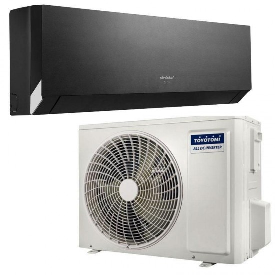 TOYOTOMI CTN/CTG-328BV ERAI BLACK ,All DC Inverter ,Τεχνιτή Νοημοσύνη "AI", Αποστείρωση Αέρα UV, Ιονιστής Plasma , Wi-Fi TOYOTOMI CTN/CTG-328BV ERAI BLACK ,All DC Inverter ,Τεχνιτή Νοημοσύνη "AI", Αποστείρωση Αέρα UV, Ιονιστής Plasma , Wi-Fi
