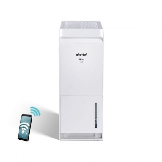 Toyotomi Mirai TDE-20TIVION Αφυγραντήρας με Ιονιστή και Wi-Fi 20lt Toyotomi Mirai TDE-20TIVION Αφυγραντήρας με Ιονιστή και Wi-Fi 20lt