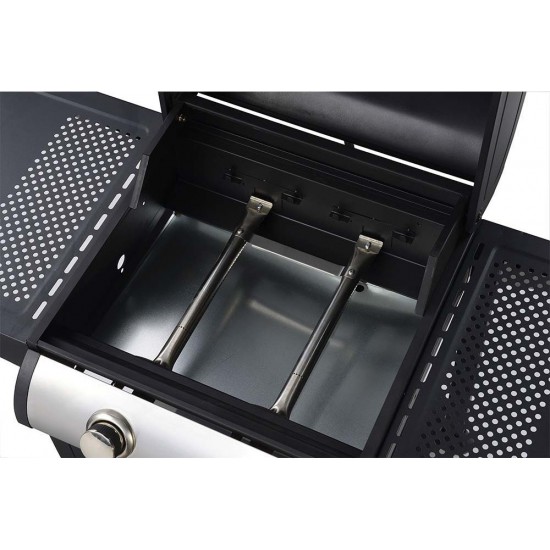 UNIMAC 661311 Ψησταριά BBQ Υγραερίου Με 2 Καυστήρες