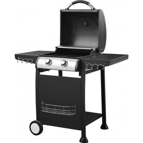 UNIMAC 661311 Ψησταριά BBQ Υγραερίου Με 2 Καυστήρες