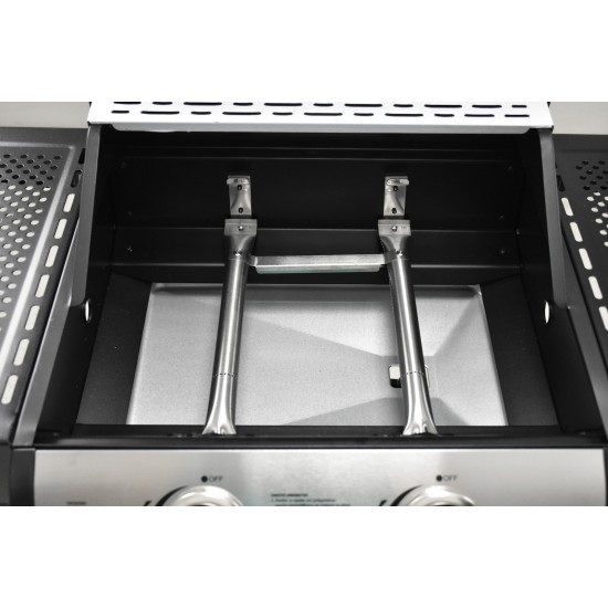 UNIMAC 661311 Ψησταριά BBQ Υγραερίου Με 2 Καυστήρες