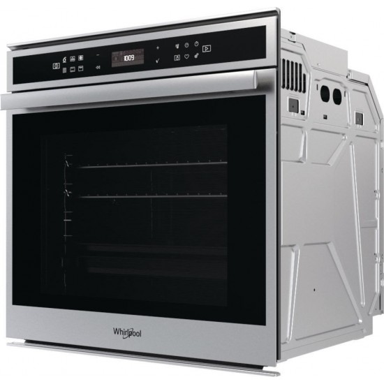 Whirlpool W6 OM4 4S1 H Φούρνος (73lt)  (59.5cm) Α+,Υδρόλυση,Cool Safe Door,Τεχνολογία 6ης Αίσθησης,με 8 τρόπους ψησίματος,Softclosing