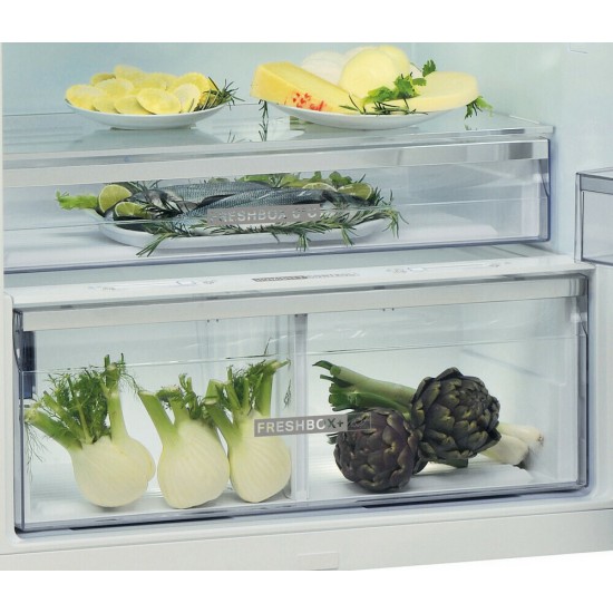 Whirlpool W84TE 72 X AQUA 2 Ψυγείο Δίπορτο 588lt NoFrost Υ186xΠ84xΒ75εκ. Inox  , Ιnverter,Dual No Frost