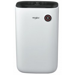 Whirlpool DE20W5252 Αφυγραντήρας 20lt ,λειτουργία 6ης-αίσθησης.,πρόγραμμα στεγνώματος.Καθαριστής Αέρα ,Μέγιστη Ισχύς W 420