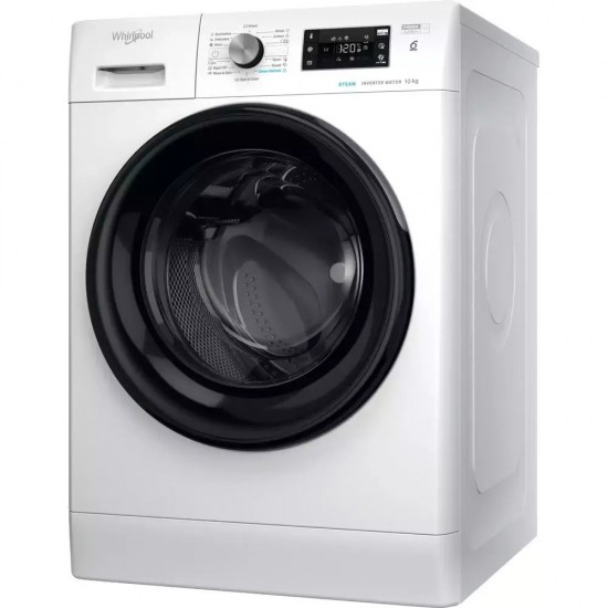 Whirlpool FFB 10469 BV EE Πλυντήριο Ρούχων 10kg με Ατμό 1400 Στροφών,ιταλιας,inverter