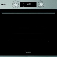 Whirlpool OMSK58RU1SX ,Φούρνος,ατμου 71 lt , A+ , Πυρόλυση , INOX,προγράμματα 8,τηλεσκοπικος 1