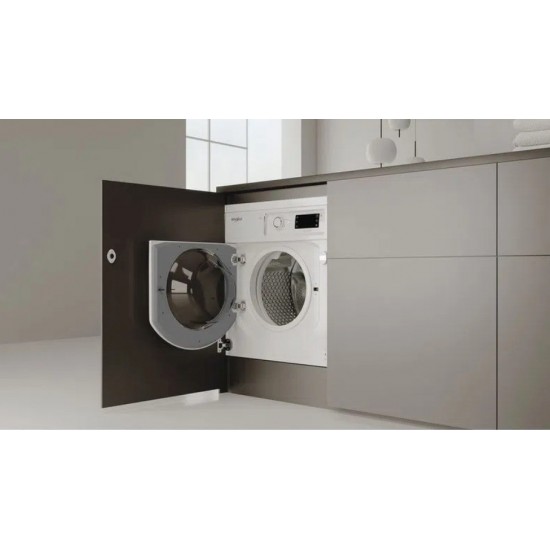 Whirlpool BI WMWG 91485 EU 9Kg 1400rpm ,Πλυντήριο ρούχων Εντοιχιζόμενο,6th SENSE,FreshCare+,Inverter Motor , Rapid 30'