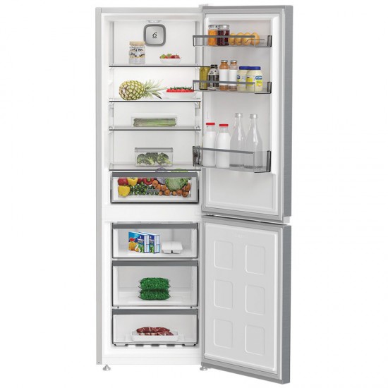 Whirlpool WHK25364XP4E1 Ψυγειοκαταψύκτης 316lt,Dual No Frost.   Υ186.5xΠ59.5xΒ66.3cm  SILVER