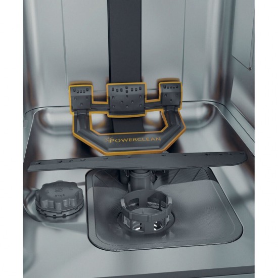 Whirlpool WH6FC11BS7A0X Πλυντήριο Πιάτων για 11 Σερβίτσια 45cm Inox,Τεχνολογία 6ης αίσθησης