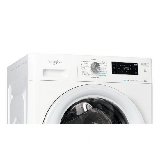 Whirlpool FFB 9469 WV EE Πλυντήριο  9kg 1400 Στροφών  ,Κινητήρας Inverter, ΓΡΗΓΟΡΟ 30,Τεχνολογία 6ης αίσθησης