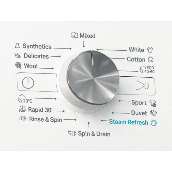 Whirlpool FFB 9469 WV EE Πλυντήριο  9kg 1400 Στροφών  ,Κινητήρας Inverter, ΓΡΗΓΟΡΟ 30,Τεχνολογία 6ης αίσθησης
