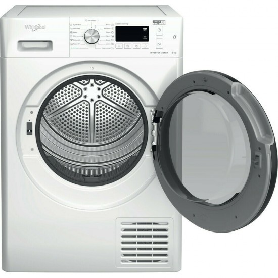 Whirlpool FFT M11 8X3 EE Στεγνωτήριο 8kg A+++ με Αντλία Θερμότητας Whirlpool FFT M11 8X3 EE Στεγνωτήριο 8kg A+++ με Αντλία Θερμότητας