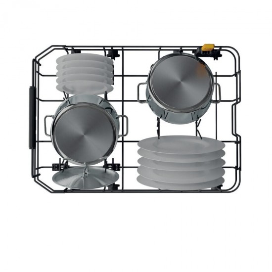 Whirlpool WH6IC11BS7LA0 Πλήρως Εντοιχιζόμενο Πλυντήριο Πιάτων για 11 Σερβίτσια Π45cm,6ης αίσθησης: 3ο καλάθι ,Προγράμματα 9