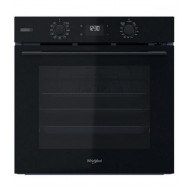 Whirlpool OMSK58RU1SB Φούρνος 71ltr,μαυρος,με ΠΥΡΟΛΥΣΗ + Υδρόλυση,Multifunction με 10 λειτουργίες,Steam +