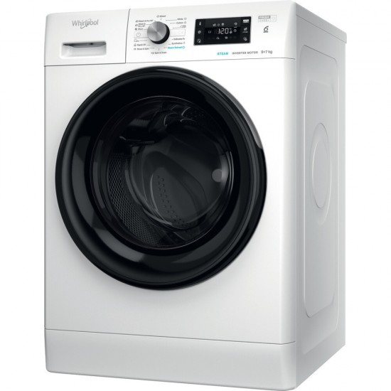 Whirlpool FFWDB 976258 BV EE Πλυντήριο-Στεγνωτήριο Ρούχων 9kg/7kg Ατμού 1600 Στροφές,Inverter,SteamCare,SoftMove Whirlpool FFWDB 976258 BV EE Πλυντήριο-Στεγνωτήριο Ρούχων 9kg/7kg Ατμού 1600 Στροφές,Inverter,SteamCare,SoftMove