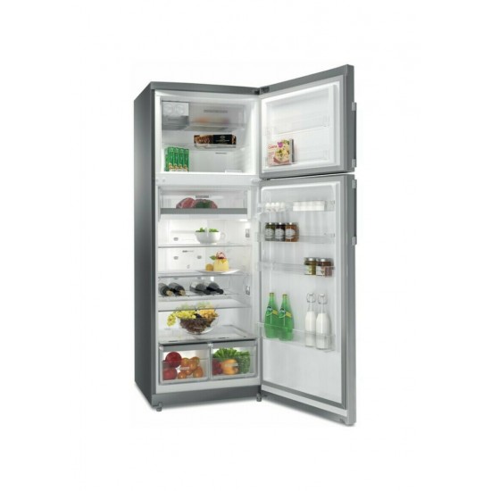 Whirlpool WT70E 952 X Ψυγείο Δίπορτο (457lt) NoFrost Υ190xΠ70xΒ72.5εκ. Inox INVERTER