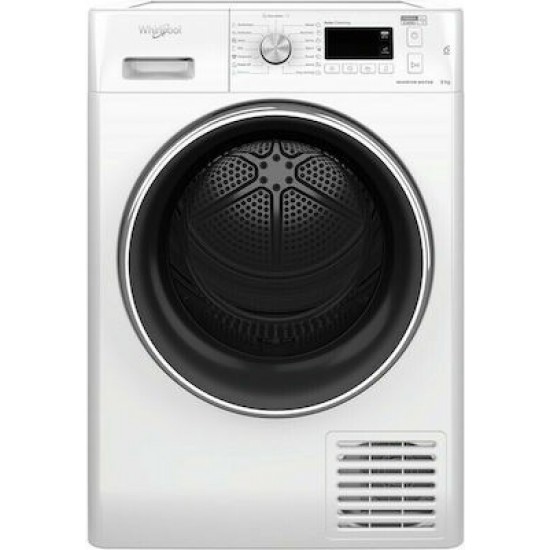 Whirlpool FFT M11 9X3BXY EE Στεγνωτήριο (9kg) A+++ με Αντλία Θερμότητας,Inverter, Τεχνολογία 6ης αίσθησης,Woolmark Blue,Πολωνία Whirlpool FFT M11 9X3BXY EE Στεγνωτήριο (9kg) A+++ με Αντλία Θερμότητας,Inverter, Τεχνολογία 6ης αίσθησης,Woolmark Blue,Πολωνία