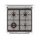 Whirlpool WS67G1CMX Κουζίνα Αερίου (71lt) Inox 60cm Whirlpool WS67G1CMX Κουζίνα Αερίου (71lt) Inox 60cm