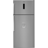 Whirlpool W84TE 72 X AQUA 2 Ψυγείο Δίπορτο 588lt NoFrost Υ186xΠ84xΒ75εκ. Inox  , Ιnverter,Dual No Frost
