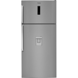 Whirlpool W84TE 72 X AQUA 2 Ψυγείο Δίπορτο 588lt NoFrost Υ186xΠ84xΒ75εκ. Inox  , Ιnverter,Dual No Frost