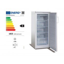 Winstar Καταψύκτης 146lt ορθιος SFS 170 W ,συρταρια 5, υψ 1.25 πλ54.5 βαθ 57,στατικος 4 αστερων