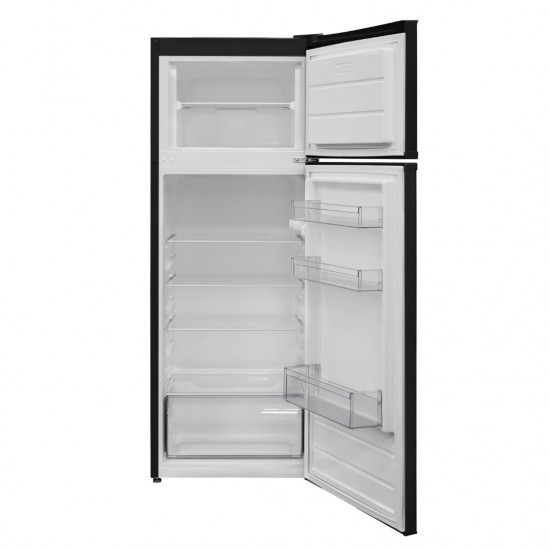 Winstar WSR2614BL ,μαυρο Δίπορτο Ψυγείο 216lt Υ144xΠ54xΒ57cm ,συμβατικη ψυξη