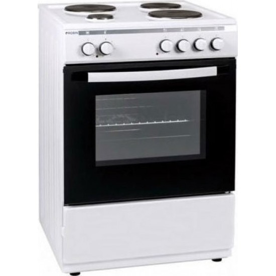Winstar WSTFSWH6513 Κουζίνα (71lt) με Εστίες Εμαγιέ Λευκή Α,τροποι ψησιματος 4 -κλασικη