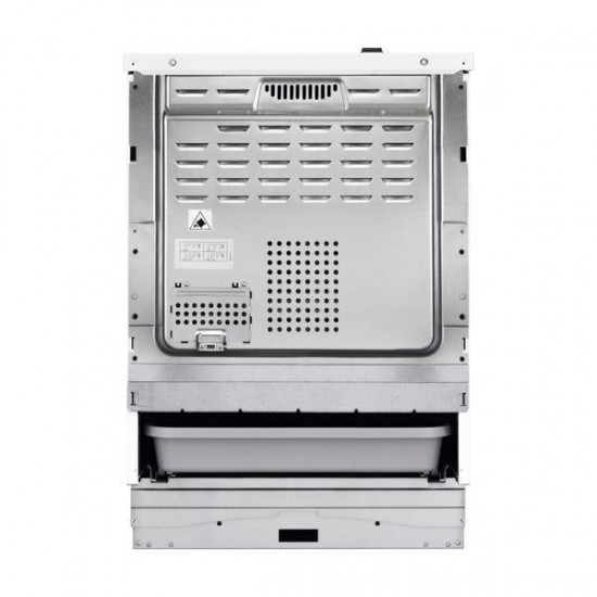 Zanussi ZCV67321XA MultiFunction Κουζίνα 73lt με Κεραμικές Εστίες Π60cm Inox,AirFry,βυθιζόμενοι διακόπτες
