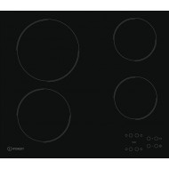 Indesit AAR 160 C Αυτόνομη Κεραμική Εστία (58cm) Μαύρη,με 4+1 ζώνες
