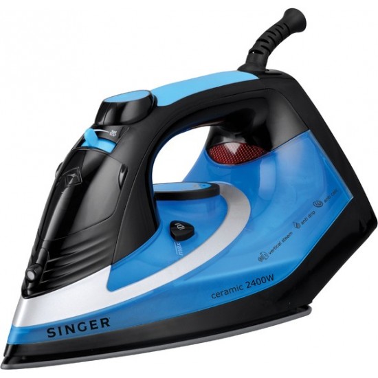 Singer STI-1730-CRBB Σίδερο Ατμού (320ml) 2400W
