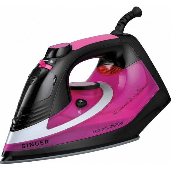 Singer STI-1740-CRBF Σίδερο Ατμού (320ml) 2600W
